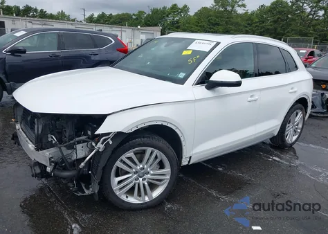 2018 Audi Q5 2.0T Premium/2.0T Tech Premium from USA, damaged, VIN WA1BNAFY8J2239499